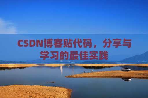 CSDN博客贴代码，分享与学习的最佳实践